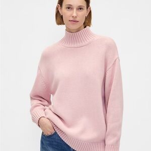 GAP Pink Turtleneck Sweater